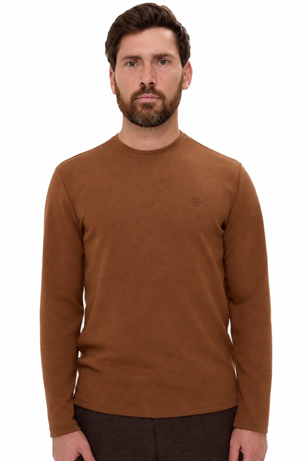 Mustard-colored jumper