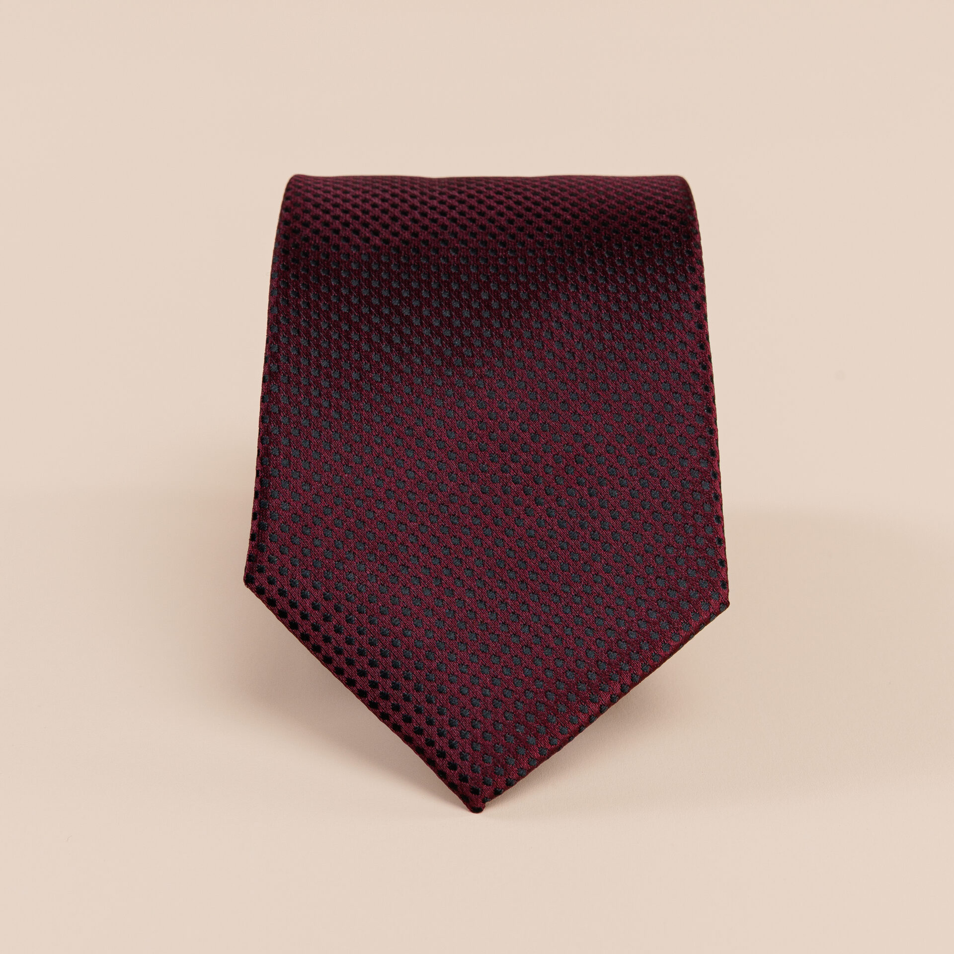 Solid burgundy socks