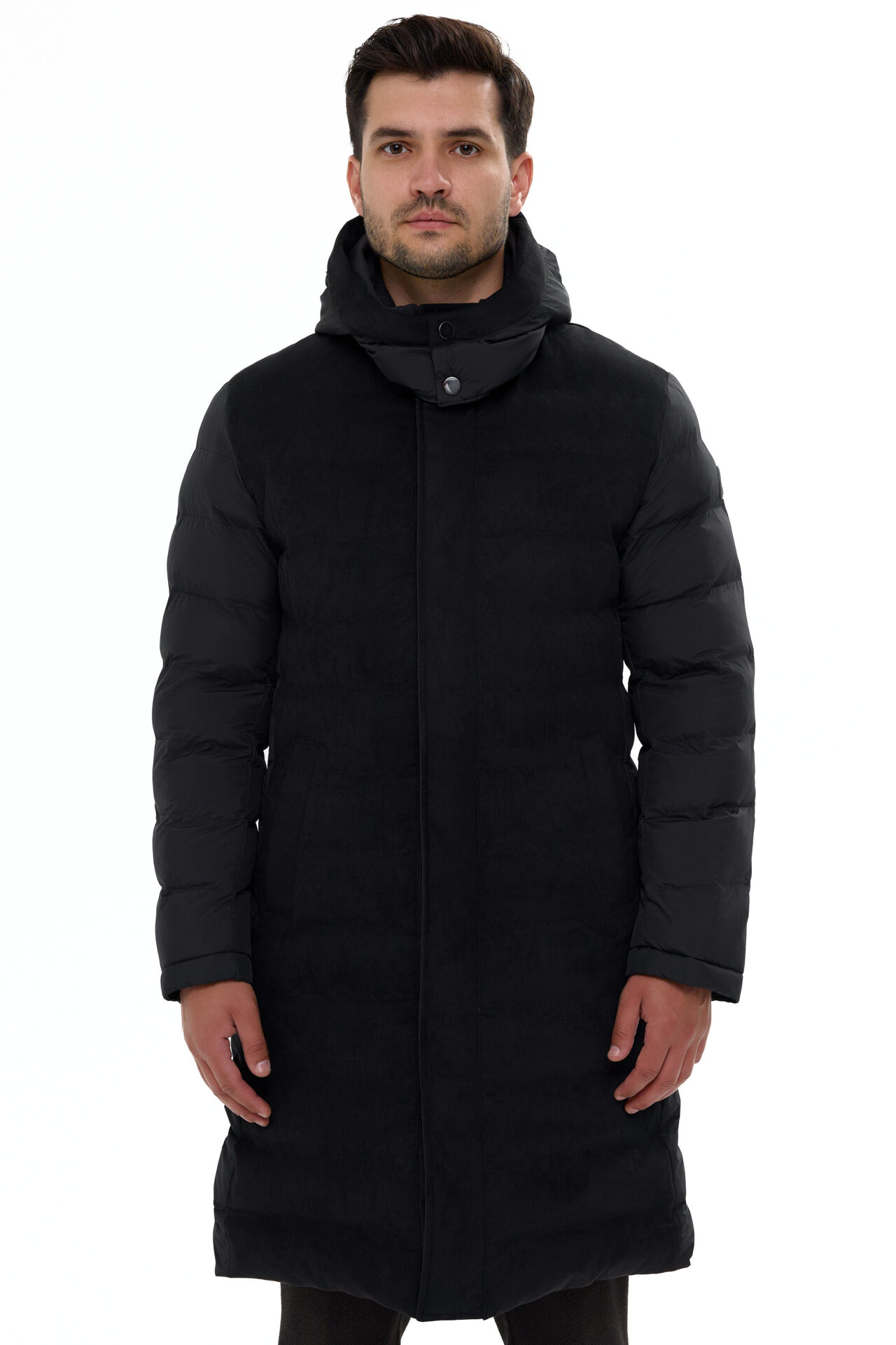 Black casual jacket (plus size)